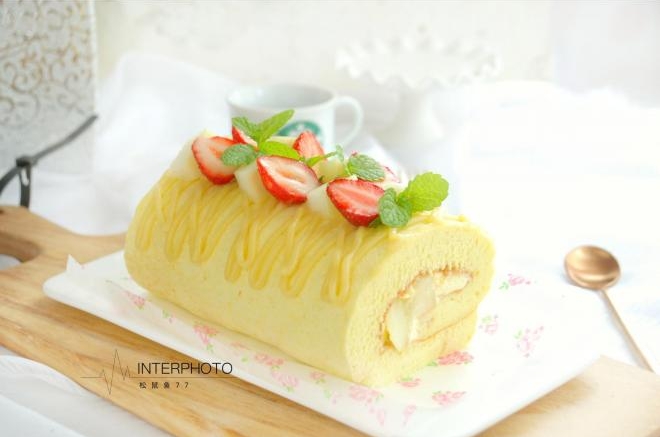 小甜瓜蛋糕卷