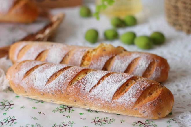 亚麻籽椰蓉软欧