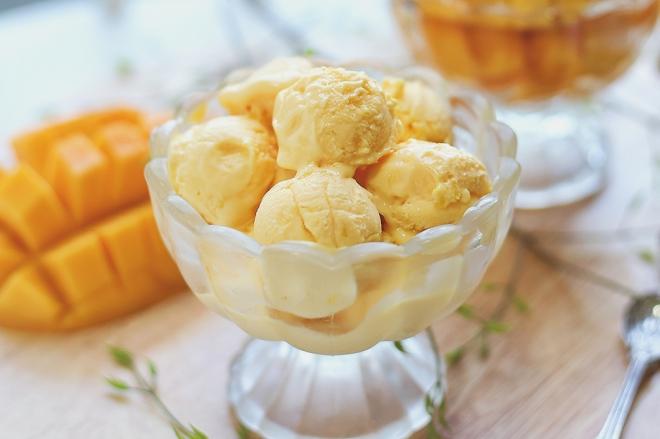 夏日冰淇淋之——柠檬芒果冰淇淋