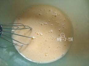 充分搅匀以后的样子，是均匀的不会有分离