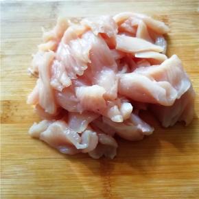 鸡胸肉切片