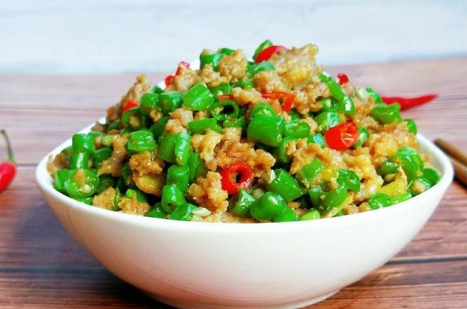 肉末豆角