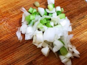 葱白切末