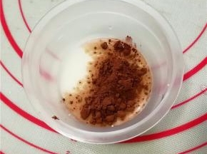 加入可可粉