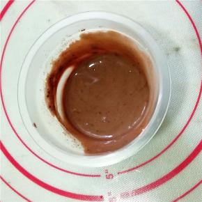 搅拌均匀即成酸奶巧克力酱