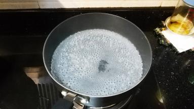 500克水烧开