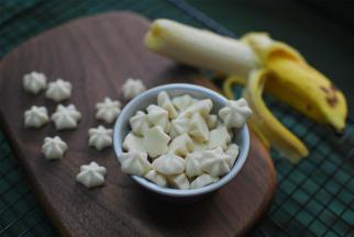 香蕉溶豆，香蕉风味非常好。