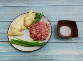 准备好食材