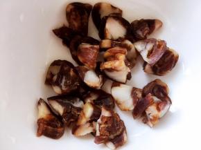 腊肉切丁