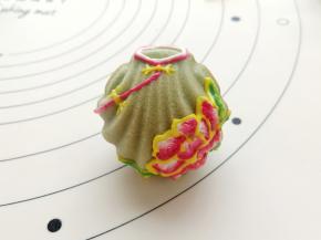 最后再画出旗袍的领子就OK了。
