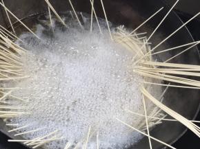 另起锅，烧半锅水至九成热，下入碱面煮沸