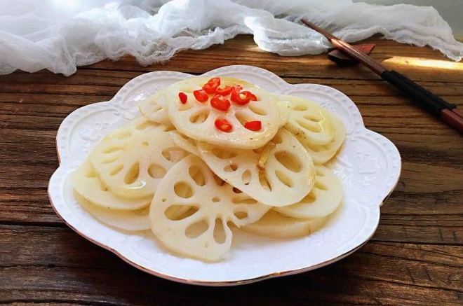 椒香藕片