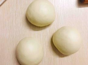 平均分成三分，团圆一下到表面光滑