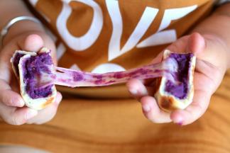 趁热比较好吃哦，超级拉丝~