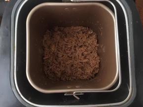 一个果酱功能结束后肉松还有点湿。