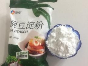 准备一碗豌豆淀粉。