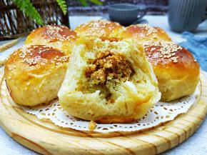 一口下去肉松出来啦！