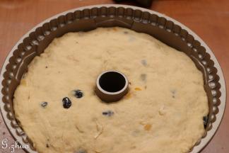 放入学厨10寸玫瑰花型不粘中空模具，