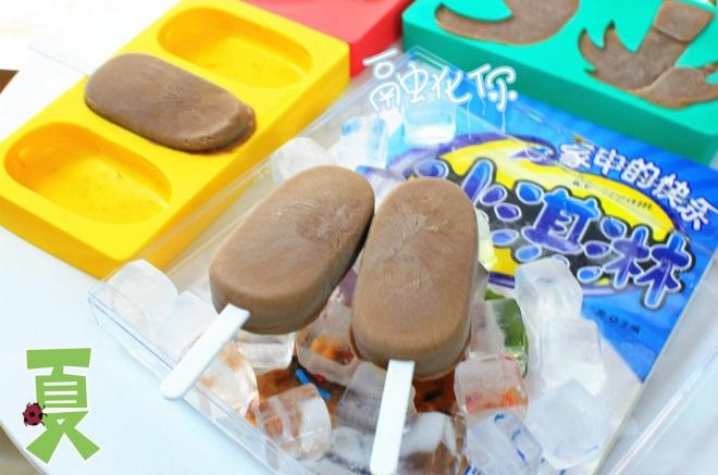 巧克力酱软质冰棒