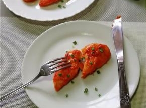 可以撒些香葱末或胡椒末食用，味道更佳。