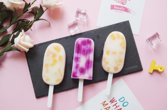 酸奶水果棒冰