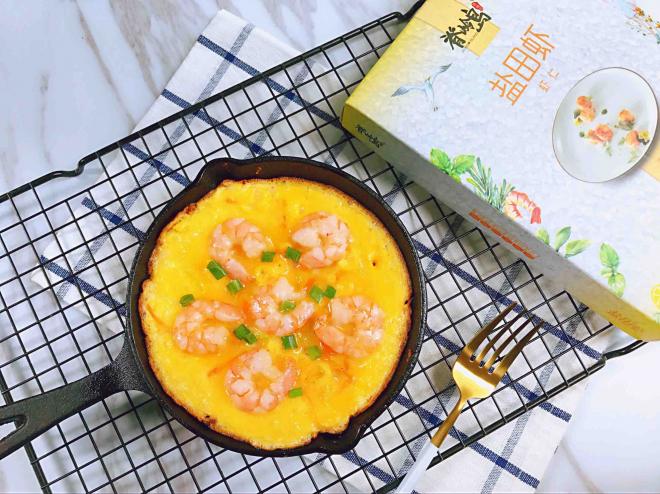 鲜蔬抱蛋虾仁