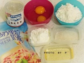 所有材料按分量准备好。