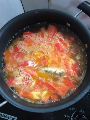 加入适量的开水。