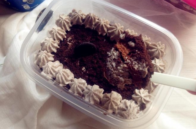 奥利奥奶油盒子蛋糕