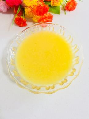 来上一碗玉米糊搭配豆角饼，也挺不错的哦！