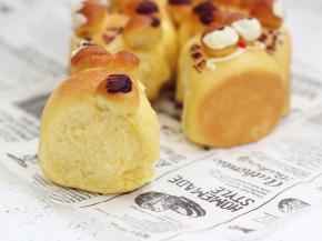 撕开组织看一下，松软有弹性，口感香甜，好吃又营养，棒棒哒。