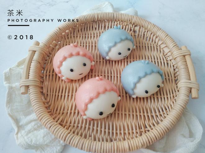 双子星馒头