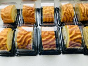 定型好之后，切成块即可食用。