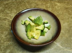 牛油果切块