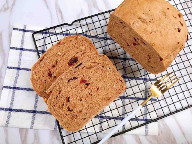 面包机版无糖低脂全麦面包