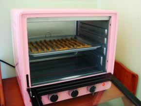 海氏B30烤箱提前预热:185度，放中层。