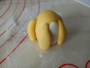 后退也同样粘上