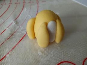 后退也同样粘上