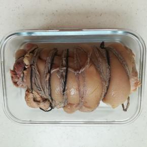 冷藏定型后取出