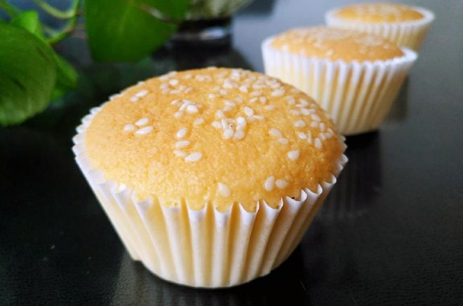 超级柔软细腻海绵纸杯蛋糕