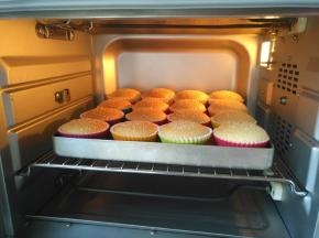 放入预热好的烤箱中下层，上下火160度10分钟转上下火170度10分钟