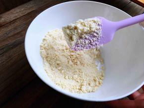 搓成这种细小颗粒状