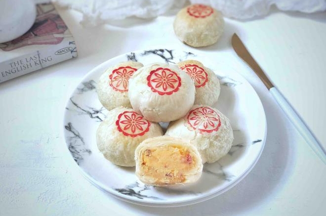 好吃不上火的蔓越梅绿豆酥