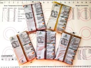 2、准备好所用的各种月饼馅。