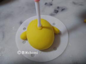翻糖小工具往中间一压