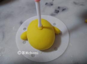 翻糖小工具往中间一压