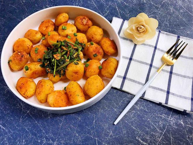 软糯鲜香麻辣锅巴小土豆