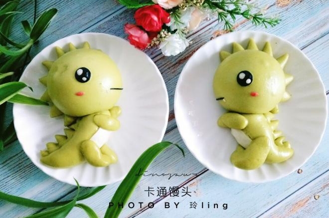 恐龙馒头（侧面）