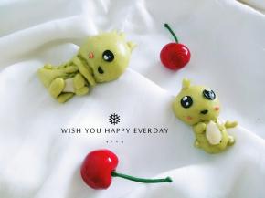 最后来一张大宝贝的作品，刚上小学的小朋友做的很赞哦！