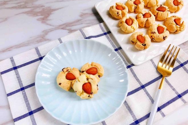 杏仁蔓越莓玛格丽特饼干